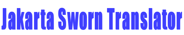 Jakarta Sworn Translator